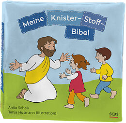 Kartonierter Einband Meine Knister-Stoff-Bibel von Anita Schalk