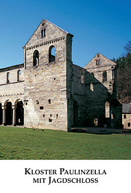 Kartonierter Einband Kloster Paulinzella mit Jagdschloss von 