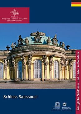 Kartonierter Einband Schloss Sanssouci von Michael Scherf
