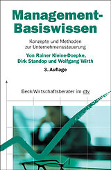 Kartonierter Einband Management-Basiswissen von Rainer Kleine-Doepke, Dirk Standop, Wolfgang Wirth