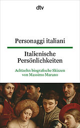 Kartonierter Einband Personaggi italiani Italienische Persönlichkeiten von Massimo Marano
