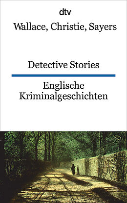 Kartonierter Einband Detective Stories Englische Kriminalgeschichten von Edgar Wallace