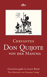 Kartonierter Einband Don Quijote von der Mancha Teil I und II von Miguel de Cervantes Saavedra