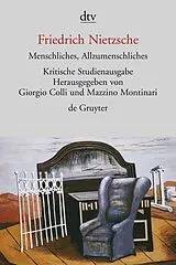 Kartonierter Einband Menschliches, Allzumenschliches I und II von Friedrich Nietzsche