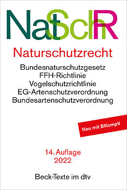 Kartonierter Einband (Kt) Naturschutzrecht: NatSchR von 