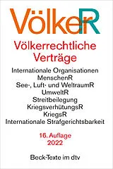 Kartonierter Einband Völkerrechtliche Verträge von 