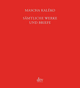 Livre Relié Sämtliche Werke und Briefe in vier Bänden de Mascha Kaléko