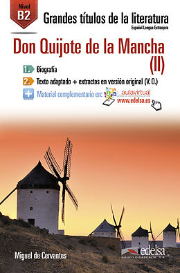 Kartonierter Einband El ingenioso hidalgo Don Quixote de la Mancha von Miguel de Cervantes