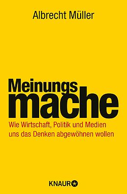 E-Book (epub) Meinungsmache von Albrecht Müller