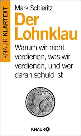 E-Book (epub) Der Lohnklau von Mark Schieritz