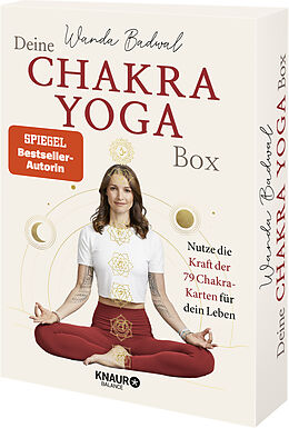 Kartonierter Einband Deine Chakra-Yogabox von Wanda Badwal