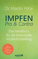 E-Book (epub) Impfen Pro & Contra von Martin Hirte