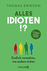 E-Book (epub) Alles Idioten!? von Thomas Erikson