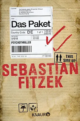 Kartonierter Einband Das Paket von Sebastian Fitzek