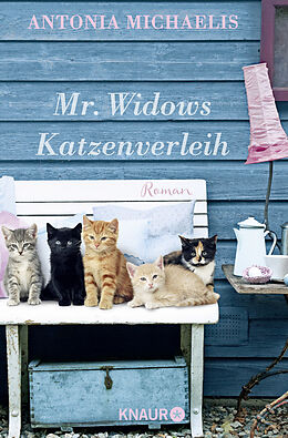 Kartonierter Einband Mr. Widows Katzenverleih von Antonia Michaelis