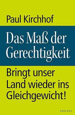 E-Book (epub) Das Maß der Gerechtigkeit von Paul Kirchhof