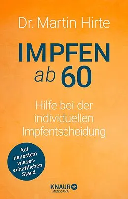 E-Book (epub) Impfen ab 60 von Martin Hirte