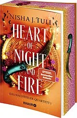 Kartonierter Einband Heart of Night and Fire von Nisha J. Tuli