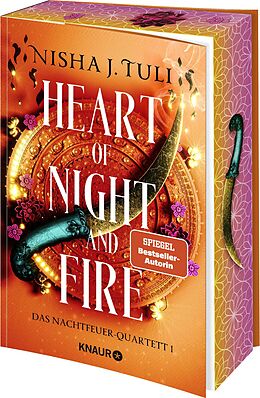 Kartonierter Einband Heart of Night and Fire von Nisha J. Tuli