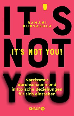 E-Book (epub) It's Not You! von Ramani Durvasula