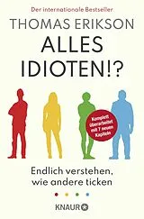 Kartonierter Einband Alles Idioten!? von Thomas Erikson