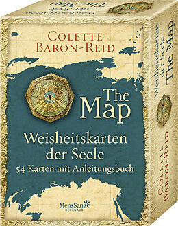 Fester Einband Weisheitskarten der Seele - The Map von Colette Baron-Reid