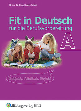 Kartonierter Einband Fit in Deutsch für die Berufsvorbereitung von Armgard Beran, Sabine Castner, Christian Riegel