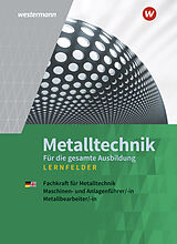 Fester Einband Metalltechnik für die gesamte Ausbildung von Jürgen Kaese, Uwe Kirschberg, Lutz Langanke