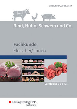 Kartonierter Einband Rind, Huhn, Schwein und Co. von Uwe Dippel, Christine Eckert, Hermann Jakob