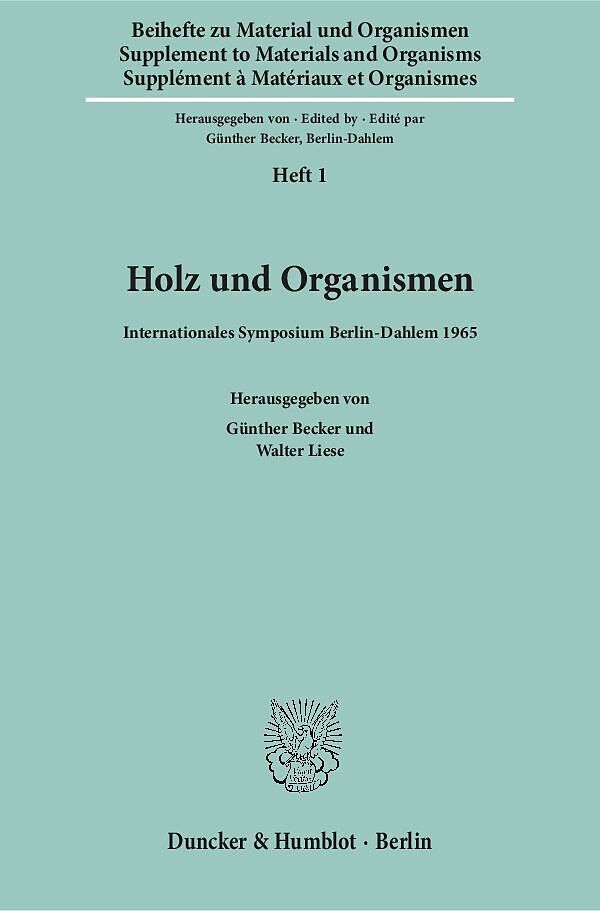 Holz und Organismen.