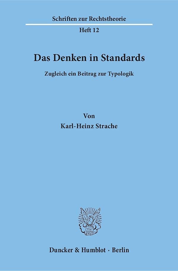 Das Denken in Standards.