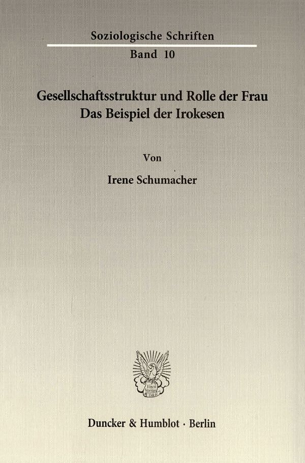 Gesellschaftsstruktur und Rolle der Frau.