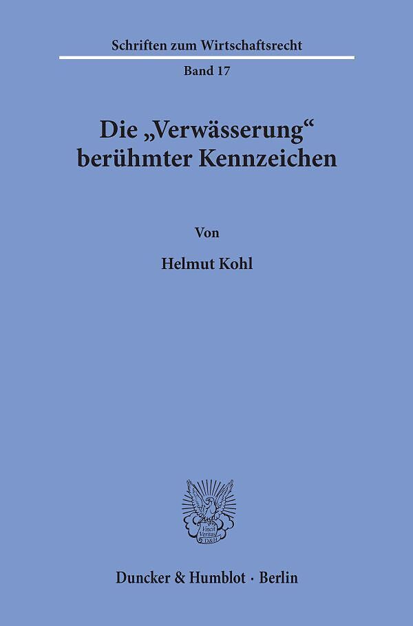 Die "Verwässerung" berühmter Kennzeichen.