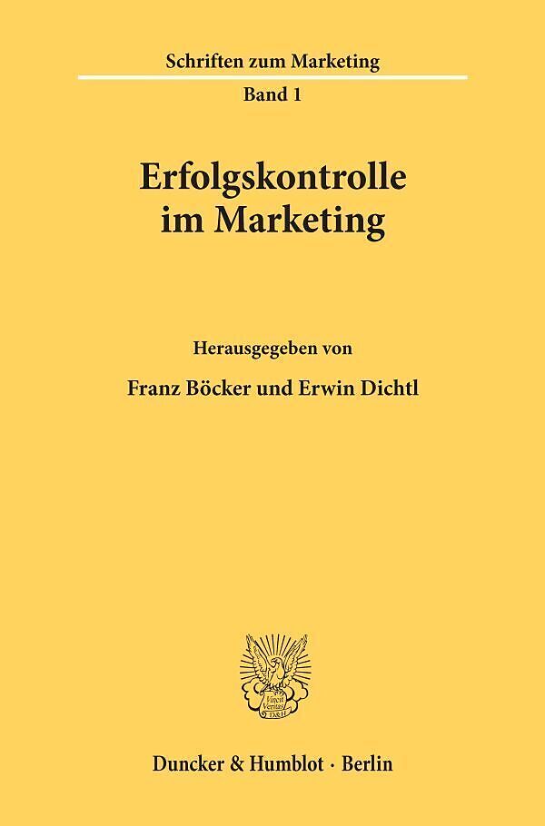 Erfolgskontrolle im Marketing.