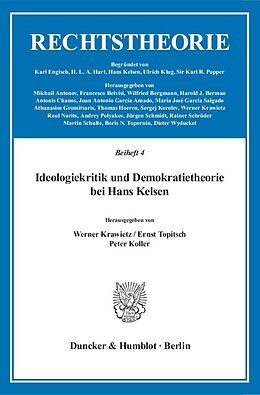 Kartonierter Einband Ideologiekritik und Demokratietheorie bei Hans Kelsen. von 