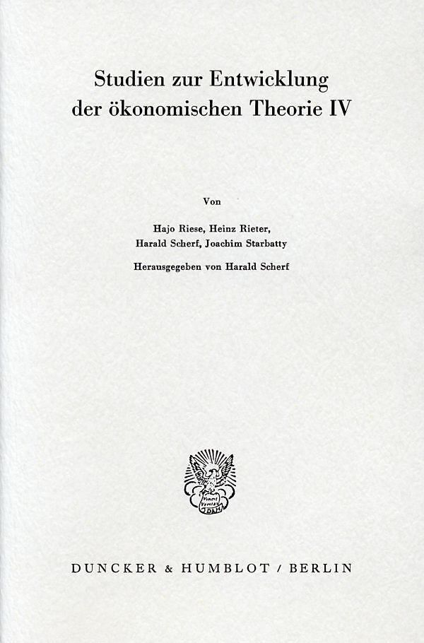 Drei Jubiläen (1983): Karl Marx - Joseph Schumpeter - John Maynard Keynes.
