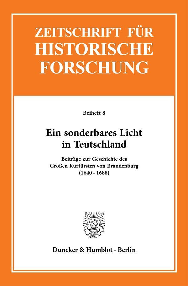 Ein sonderbares Licht in Teutschland.