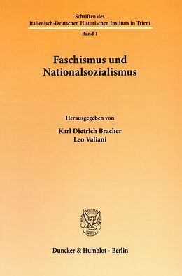 Kartonierter Einband Faschismus und Nationalsozialismus. von 