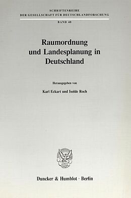 Kartonierter Einband Raumordnung und Landesplanung in Deutschland. von 