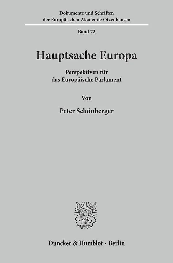 Hauptsache Europa.