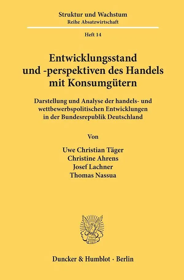 Entwicklungsstand und -perspektiven des Handels mit Konsumgütern.