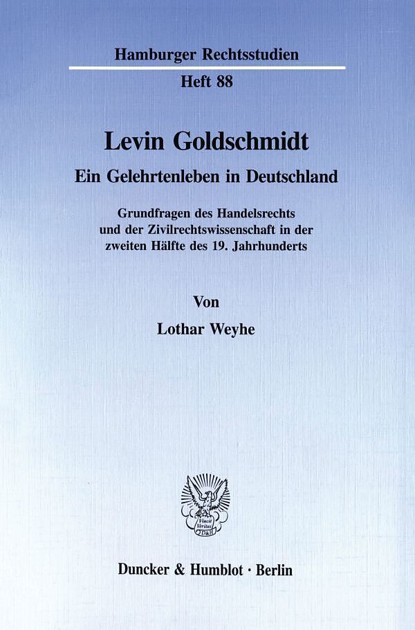 Levin Goldschmidt.