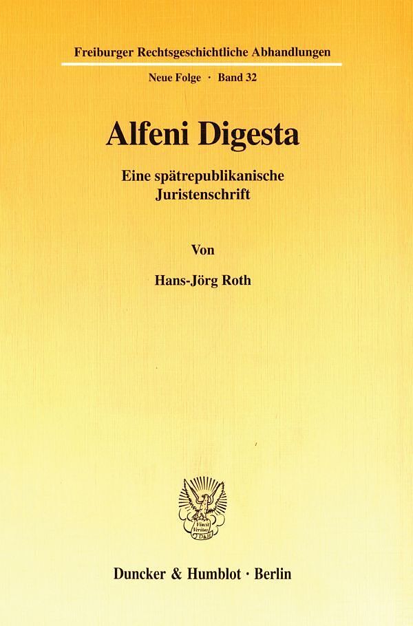 Alfeni Digesta.