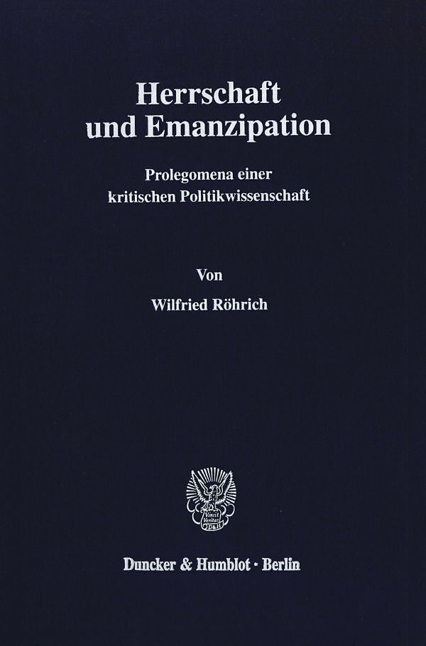 Herrschaft und Emanzipation.