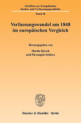 Kartonierter Einband Verfassungswandel um 1848 im europäischen Vergleich. von 