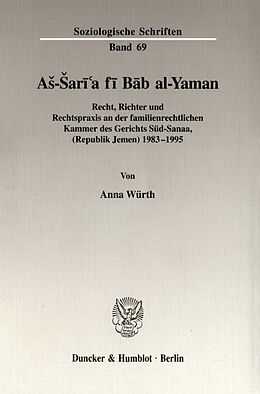 Kartonierter Einband A-ar'a f Bb al-Yaman. von Anna Würth