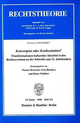 Kartonierter Einband Konvergenz oder Konfrontation? von 