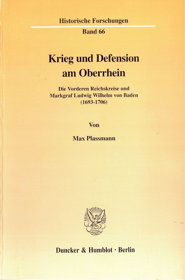 Krieg und Defension am Oberrhein.