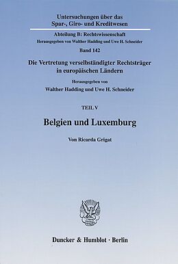Kartonierter Einband Belgien und Luxemburg. von Ricarda Grigat