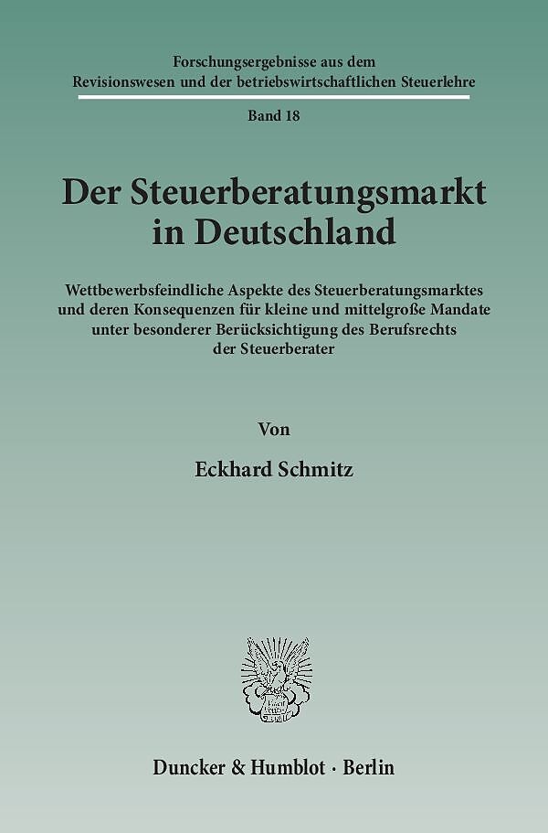 Der Steuerberatungsmarkt in Deutschland.